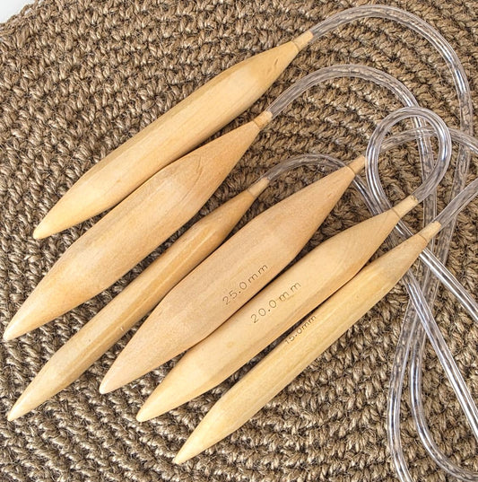 AGUJA CIRCULAR - XXL - DE MADERA