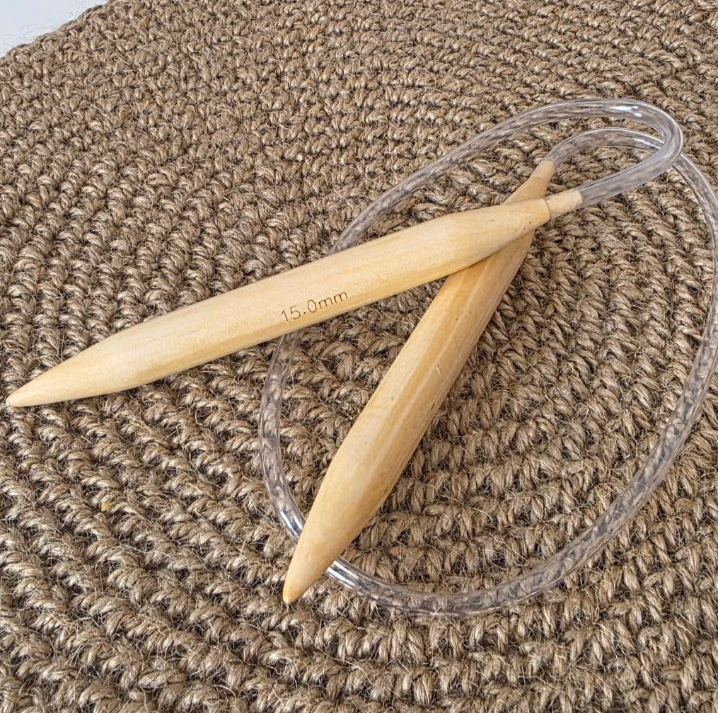 AGUJA CIRCULAR - XXL - DE MADERA