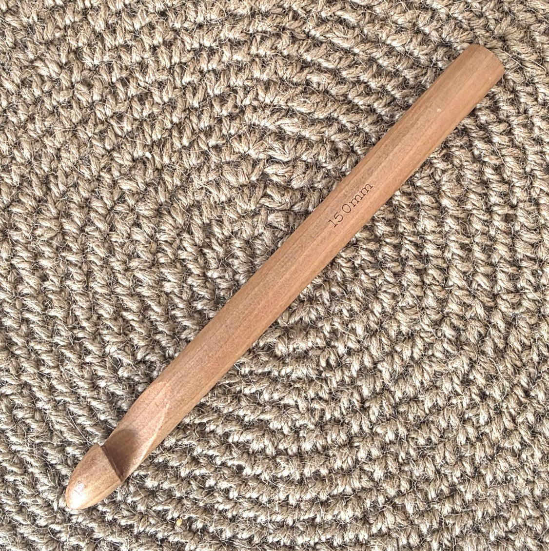 AGUJAS DE CROCHET - XXL - DE MADERA